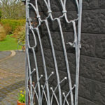 Herriot contemporary forged metalwork pedestrian gate