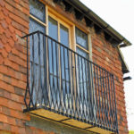 blacksmith contemporary forged balcony