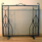 designer forged metalwork blacksmith fire guard