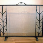 decorative blacksmith fire guard fire screen