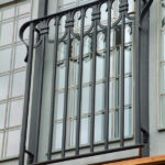 blacksmith hand forged juliet balcony