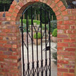 blacksmith forged meakie pedestrian gate
