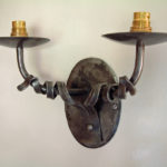 wall sconce contemporary blacksmith lighting