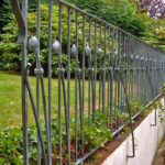 seed head contemporary blacksmith railing