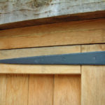 blacksmith ironwork strap hinge
