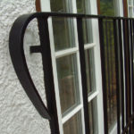 white house contemporary blacksmith juliet balcony