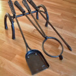 contemporary blacksmith fire tools companion set