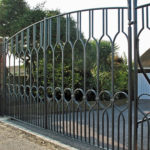 blacksmith contemporary forged entrance gates