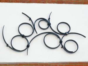 contemporary blacksmith public art commission