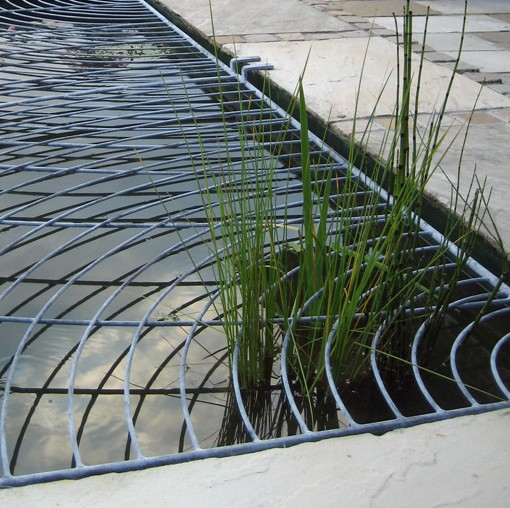 Contemporary pond cover