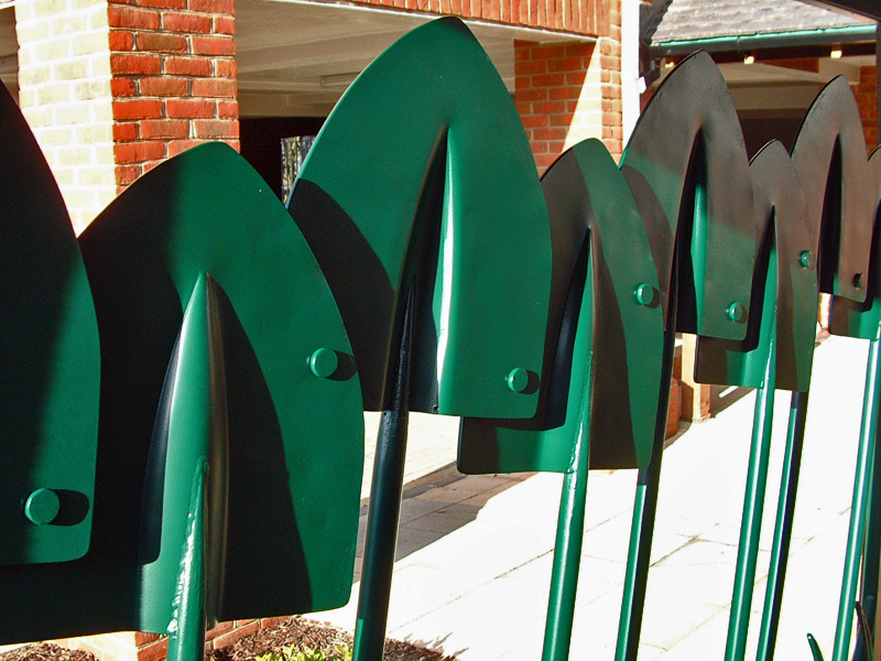 sculptural metalwork for Essex public art commission