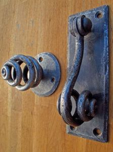 forged contemporary blacksmith door furniture