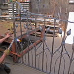 parvin forged metalwork entrance gates