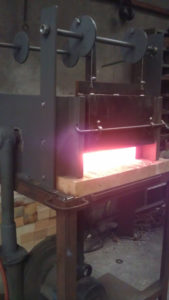 blacksmith gas forge