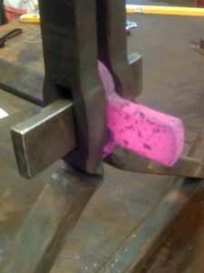 forged wedge detail