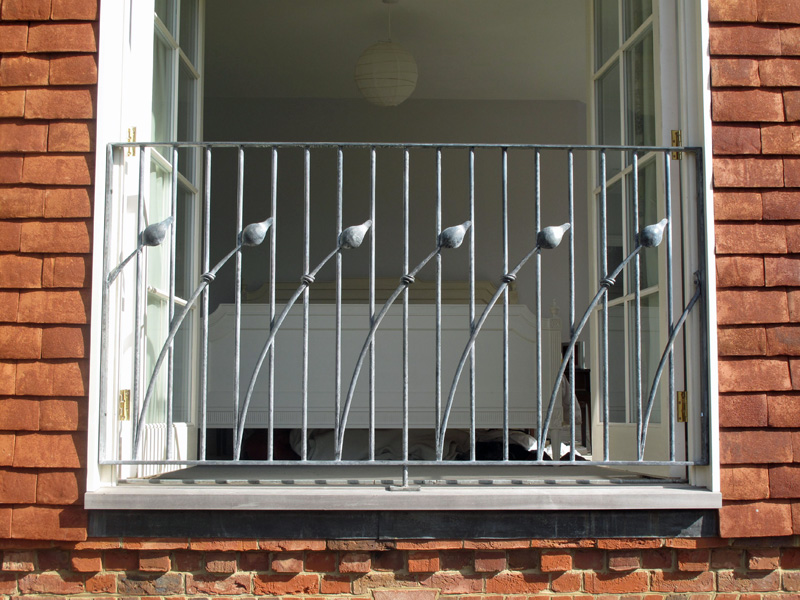 contemporary metalwork juliet balcony