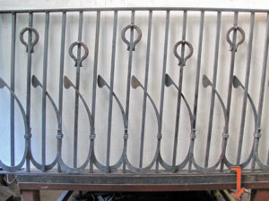anchor contemporary forged metalwork railing
