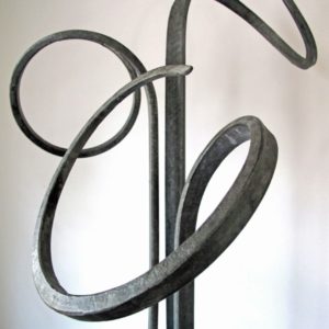 sculptural forged detail