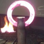 forged public art railing