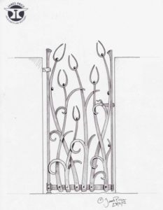 forged gate design
