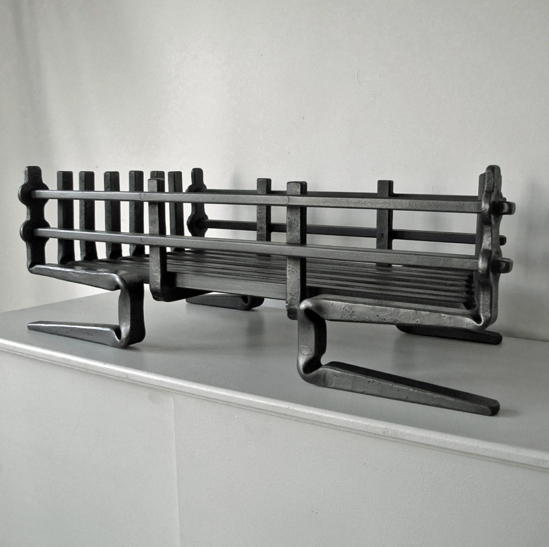 contemporary modern fire basket
