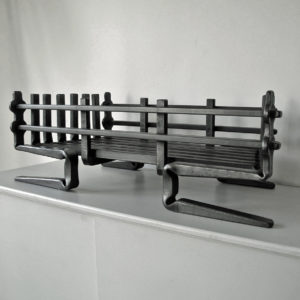contemporary modern fire basket