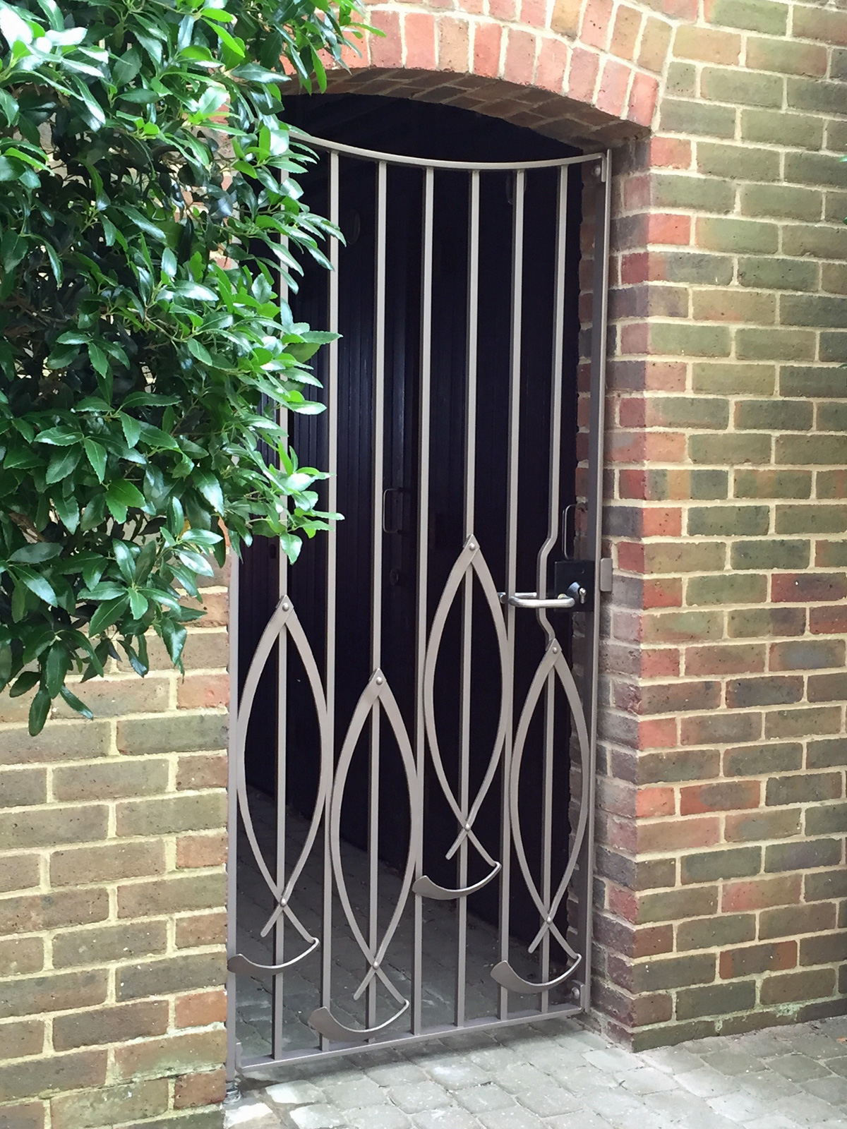 blacksmith contemporary pedestrian gate