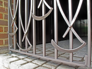 wrought iron contemporary metalwork gates