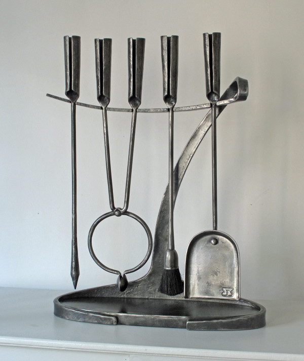 contemporary fire tools blacksmith