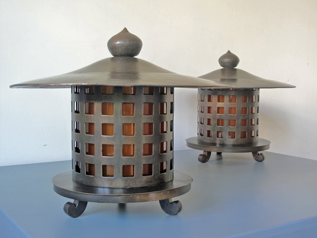 Bronze Toro Lamps