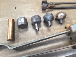 power hammer tooling for bronze