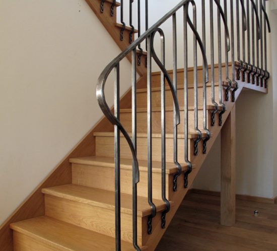 Contemporary-iron-balustrade