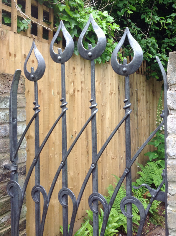 Iron-garden-gates