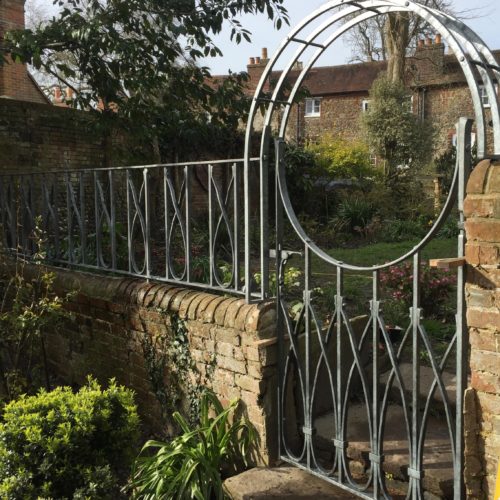 wrought iron garden gates