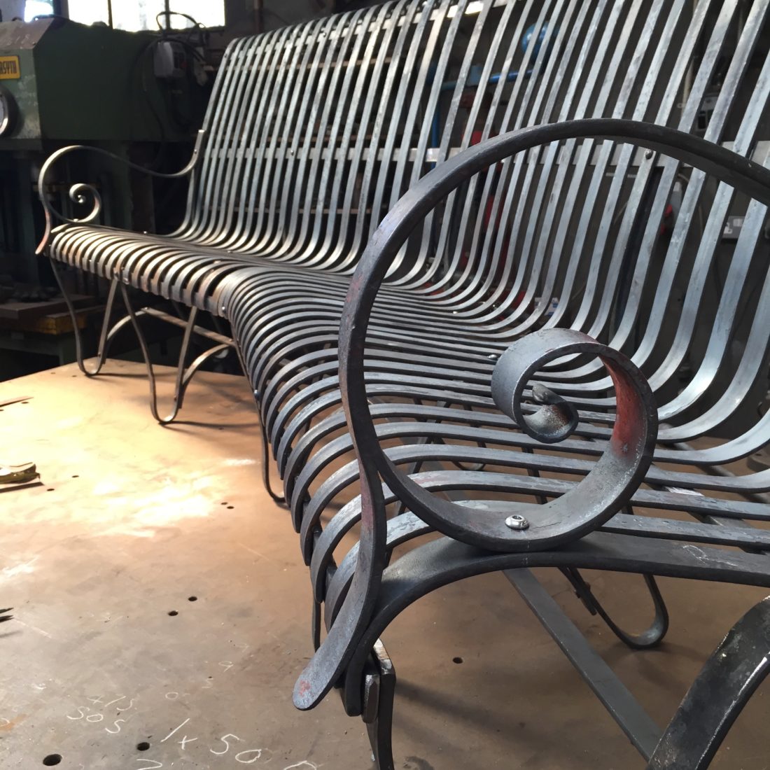 wrought-iron-bench