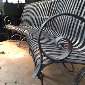 wrought-iron-bench