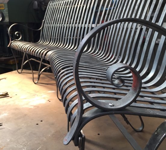 wrought-iron-bench