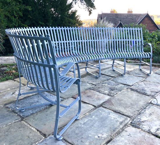 curved-bench-metal-garden