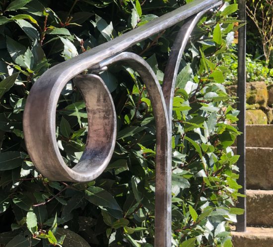 Handrails-garden-modern-forged