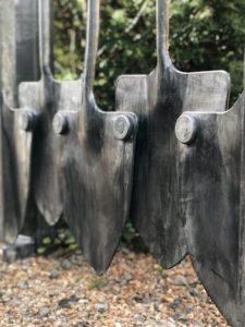 Spade-forged-iron-gate-detail
