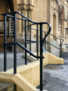 Balliol-handrails-iron-forged-wrought