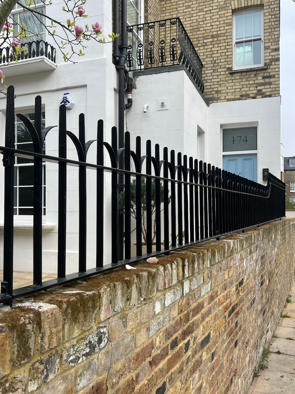 Primrose Hill ironwork railings